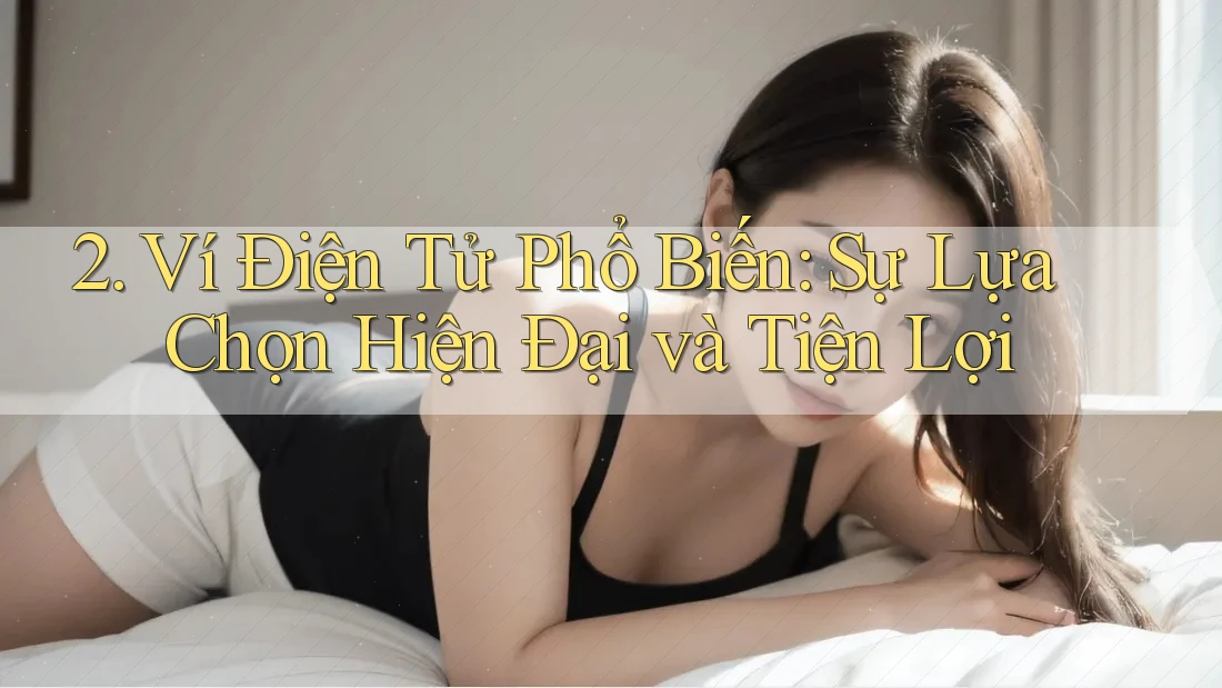 2. Ví Điện Tử Phổ Biến: Sự Lựa Chọn Hiện Đại và Tiện Lợi