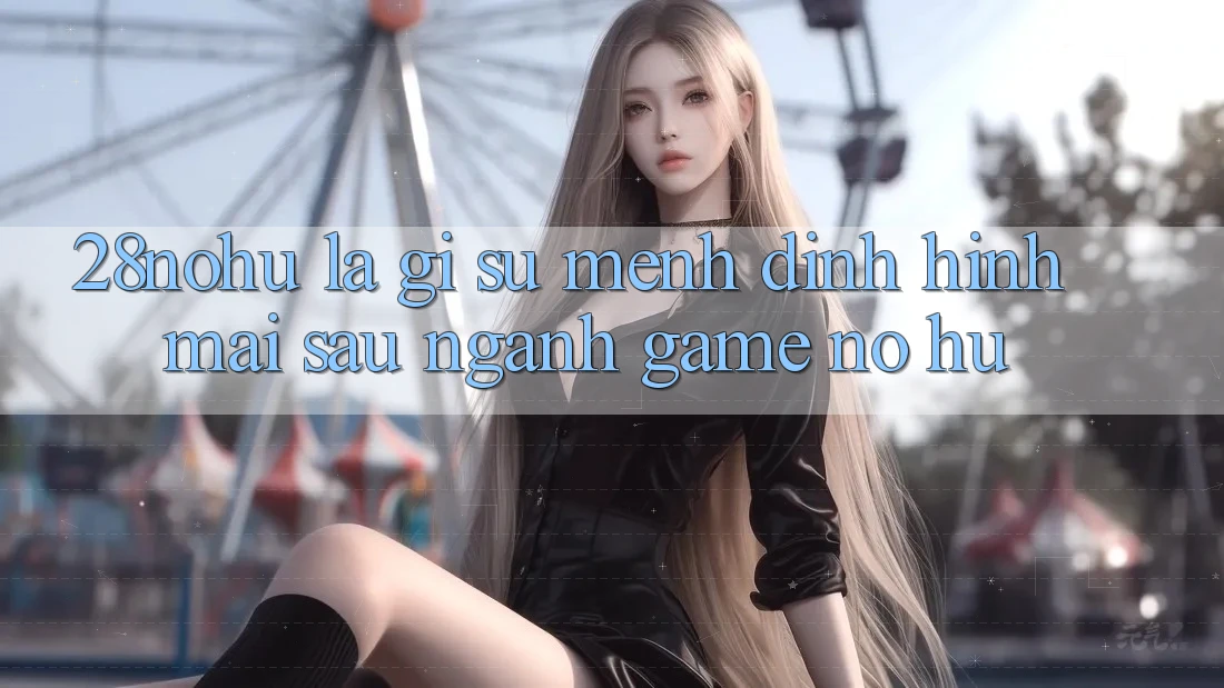 28nohu Là Gì? Sứ Mệnh Định Hình Mai sau Ngành Game Nổ Hũ