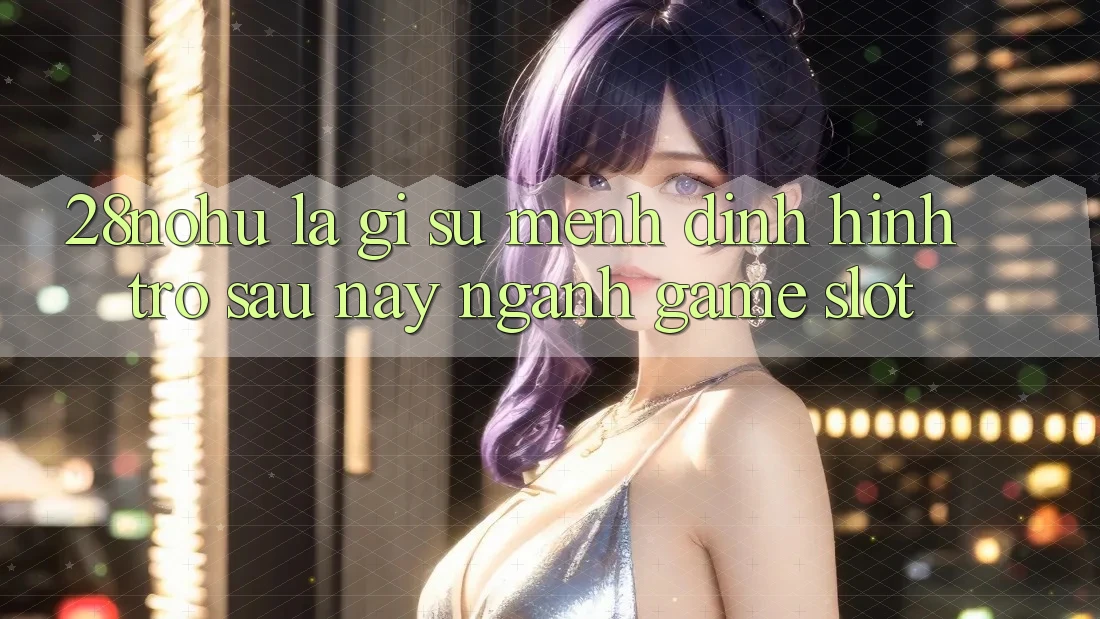 28nohu Là Gì? Sứ Mệnh Định Hình Trở sau này Ngành Game Slot