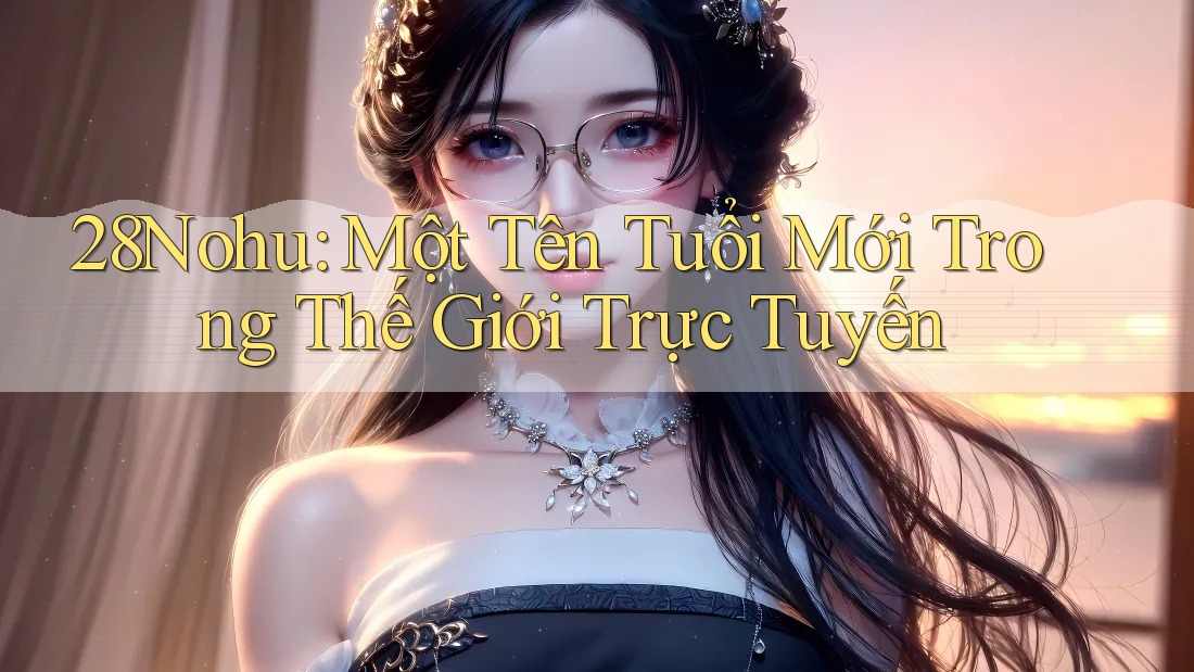 28Nohu: Một Tên Tuổi Mới Trong Thế Giới Trực Tuyến