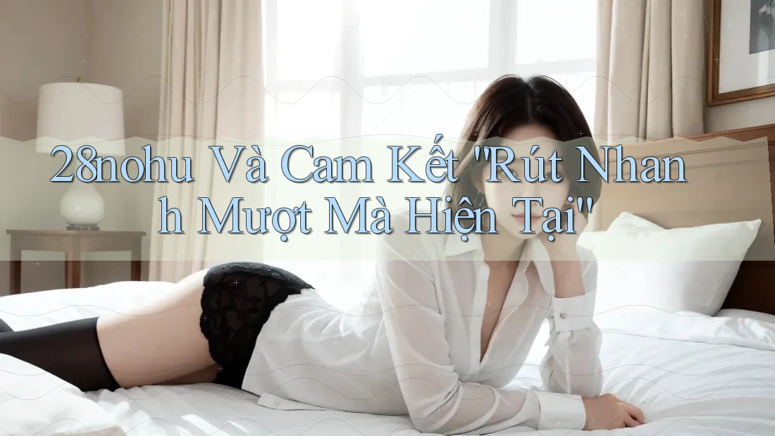 28nohu Và Cam Kết “Rút Nhanh Mượt Mà Hiện Tại”