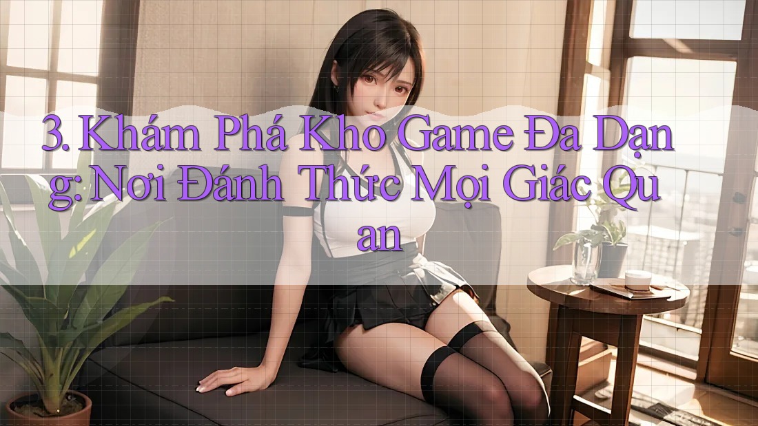 3. Khám Phá Kho Game Đa Dạng: Nơi Đánh Thức Mọi Giác Quan
