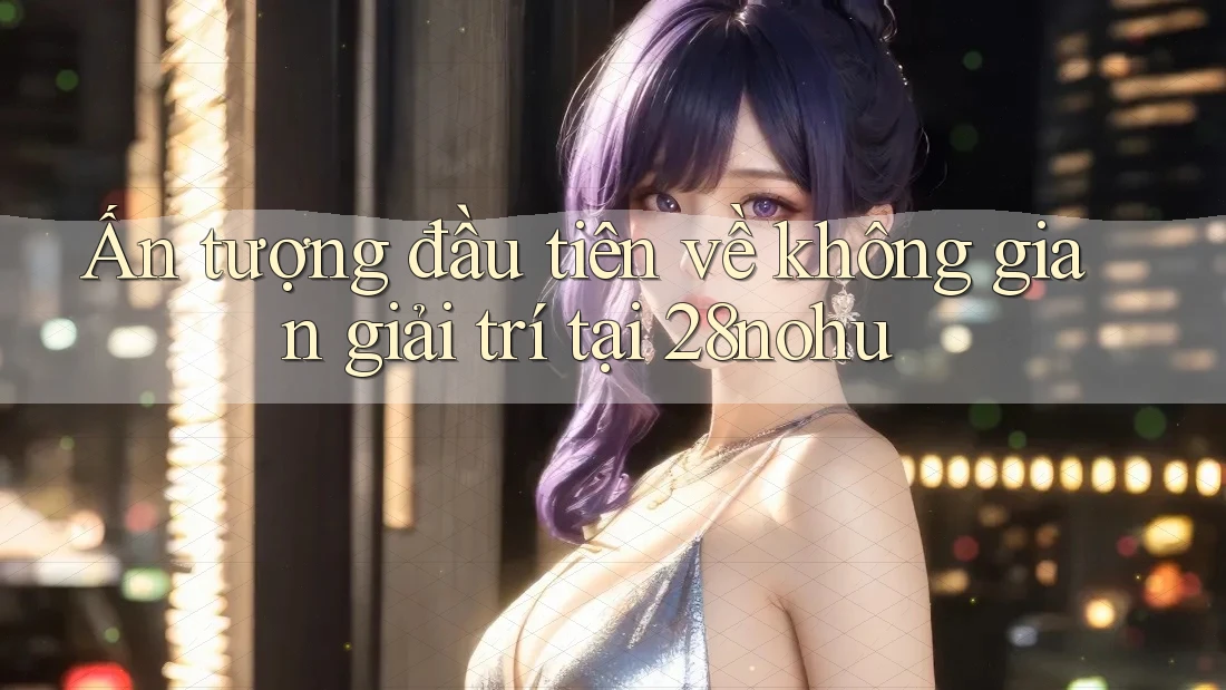 Ấn tượng đầu tiên về không gian giải trí tại 28nohu
