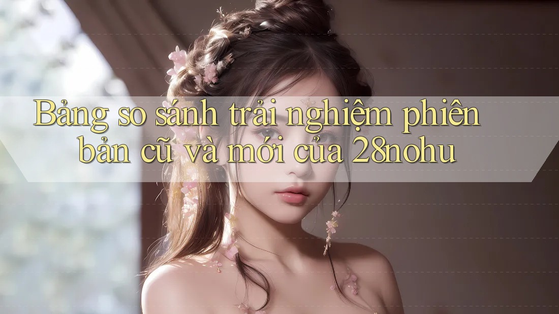Bảng so sánh trải nghiệm phiên bản cũ và mới của 28nohu