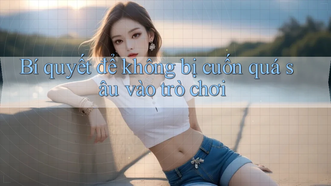 Bí quyết để không bị cuốn quá sâu vào trò chơi