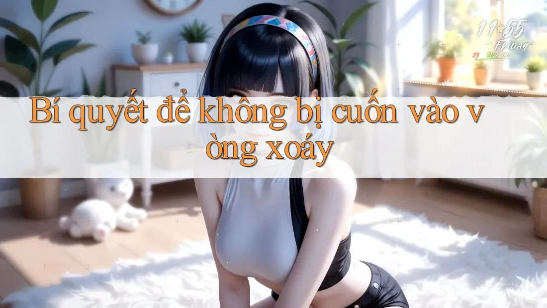 Bí quyết để không bị cuốn vào vòng xoáy