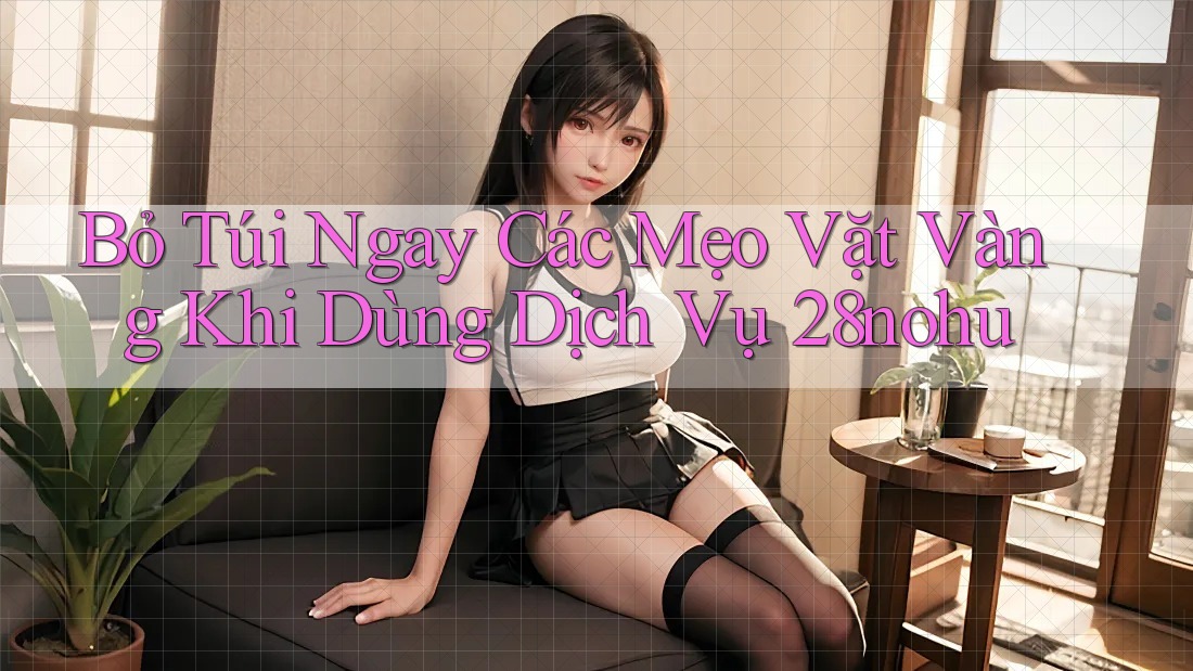 Bỏ Túi Ngay Các Mẹo Vặt Vàng Khi Dùng Dịch Vụ 28nohu