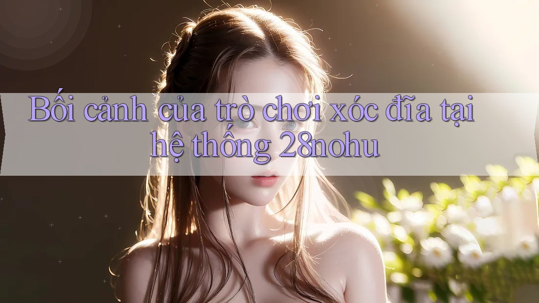 Bối cảnh của trò chơi xóc đĩa tại hệ thống 28nohu