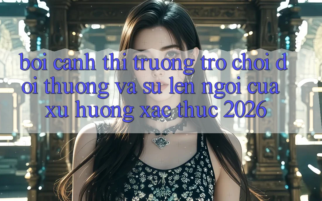 Bối Cảnh Thị Trường Trò chơi Đổi Thưởng Và Sự Lên Ngôi Của Xu Hướng Xác Thực 2026