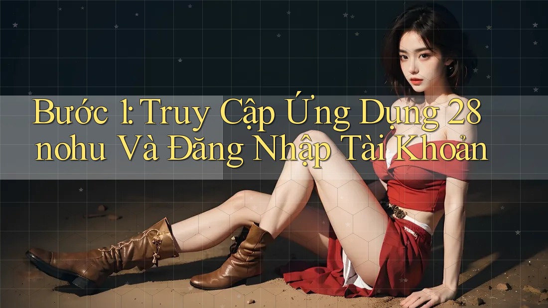 Bước 1: Truy Cập Ứng Dụng 28nohu Và Đăng Nhập Tài Khoản