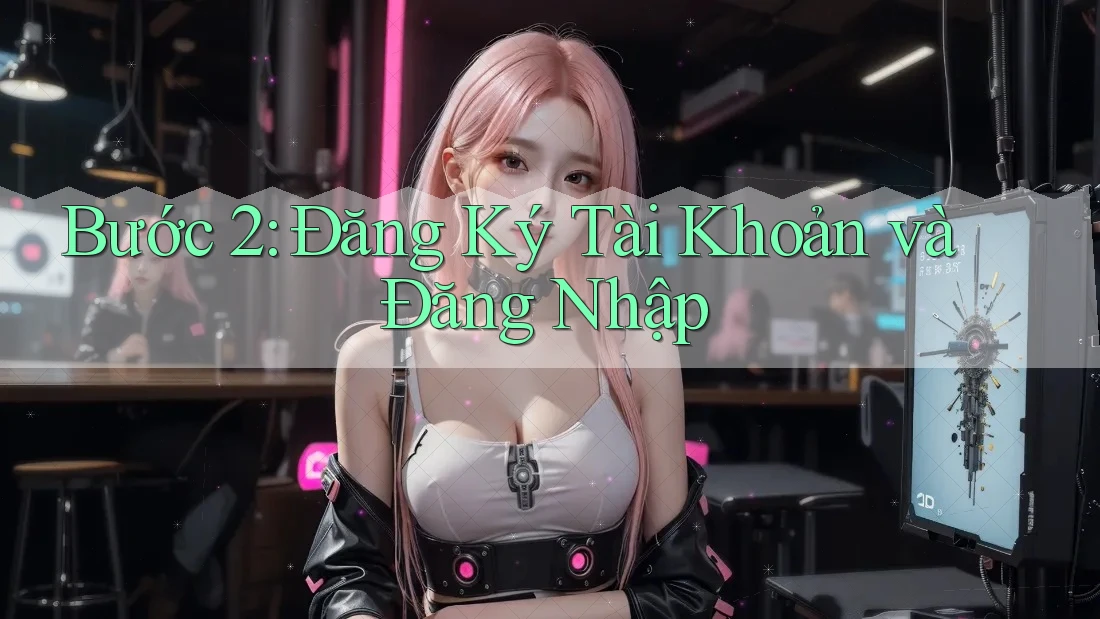 Bước 2: Đăng Ký Tài Khoản và Đăng Nhập