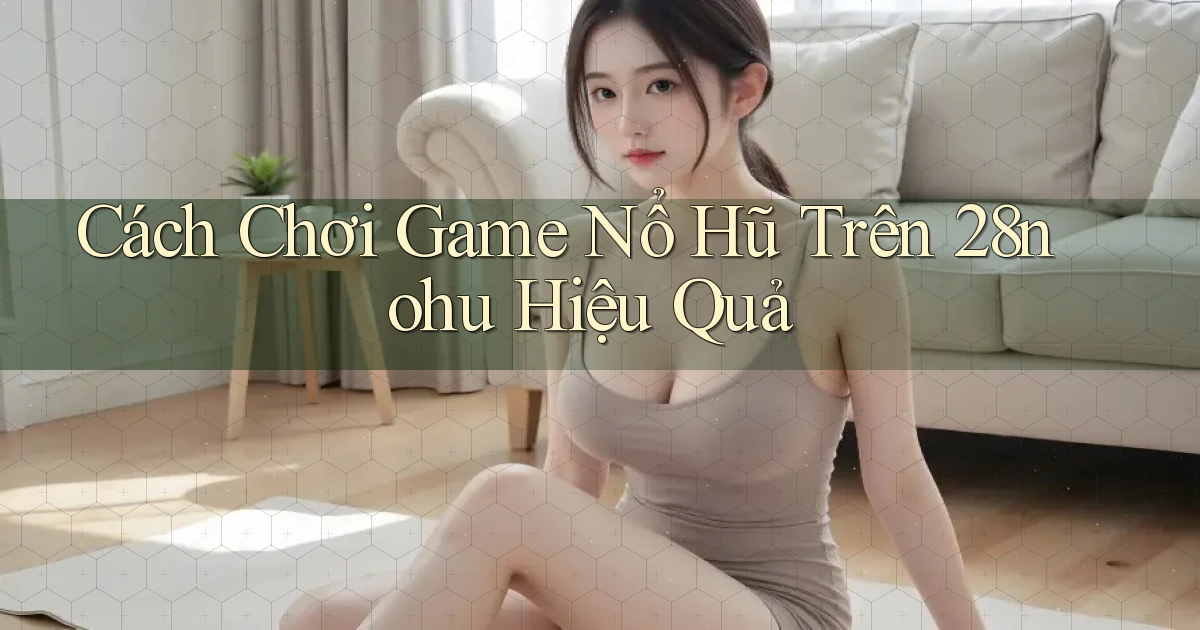 cách chơi game nổ hũ trên 28nohu hiệu quả
