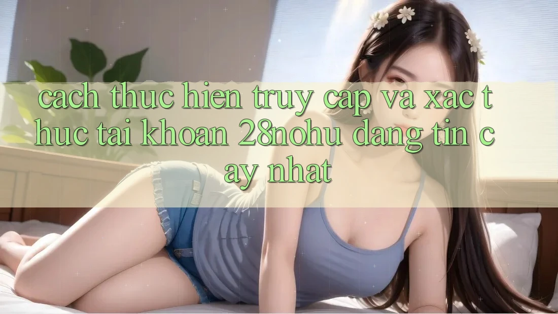 Cách thực hiện Truy Cập Và Xác Thực Tài Khoản 28nohu Đáng tin cậy Nhất