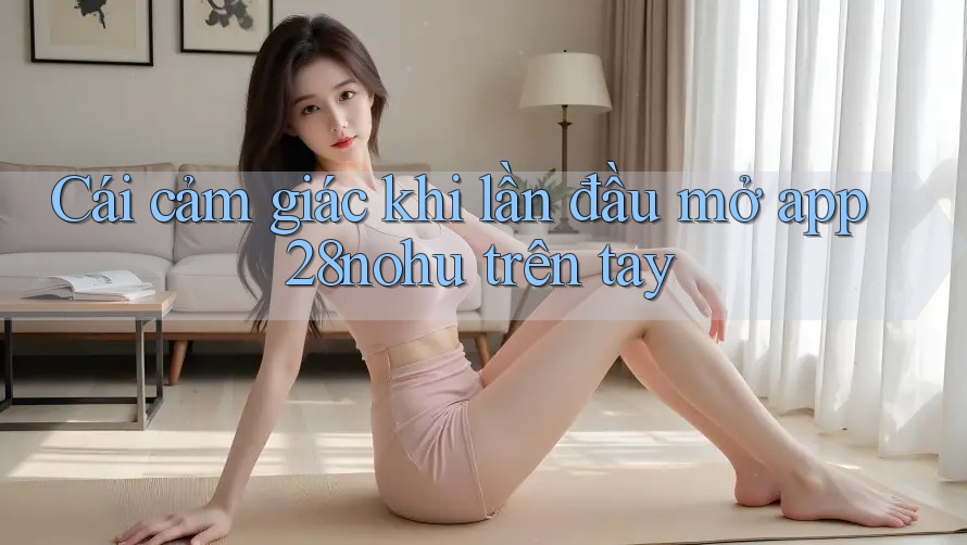 Cái cảm giác khi lần đầu mở app 28nohu trên tay