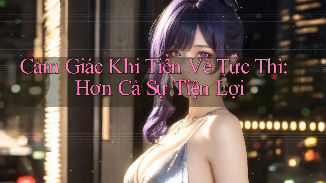 Cảm Giác Khi Tiền Về Tức Thì: Hơn Cả Sự Tiện Lợi