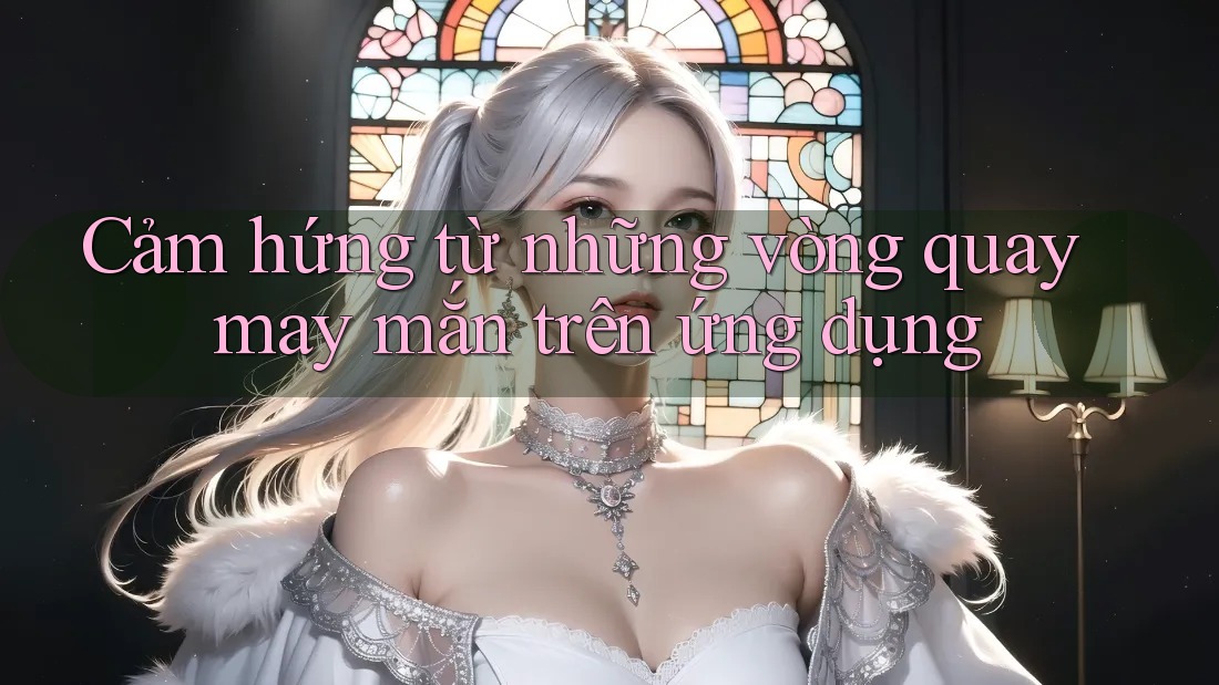 Cảm hứng từ những vòng quay may mắn trên ứng dụng