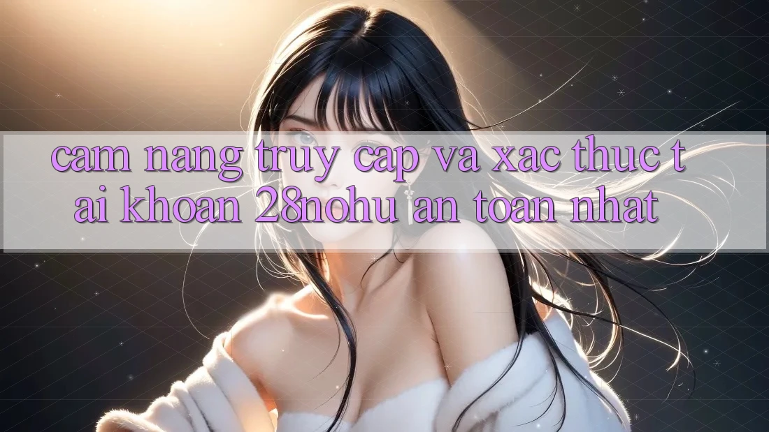 Cẩm nang Truy Cập Và Xác Thực Tài Khoản 28nohu An Toàn Nhất