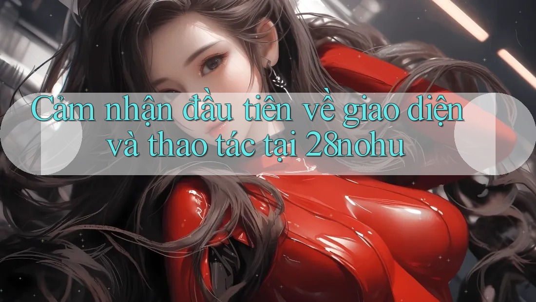 Cảm nhận đầu tiên về giao diện và thao tác tại 28nohu