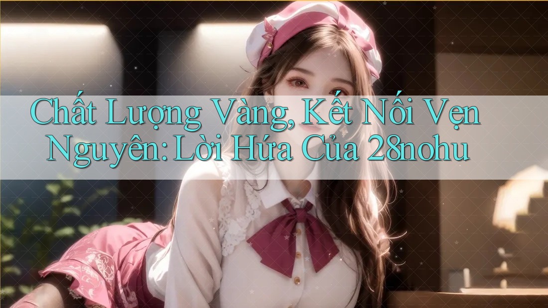 Chất Lượng Vàng, Kết Nối Vẹn Nguyên: Lời Hứa Của 28nohu