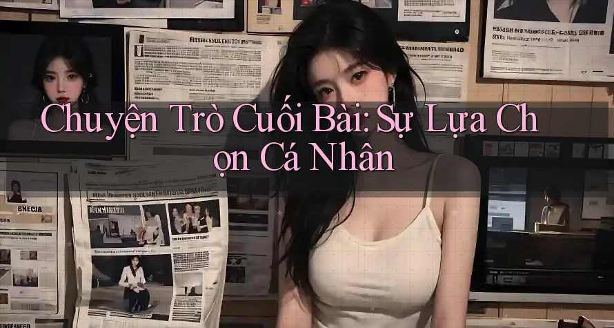 Chuyện Trò Cuối Bài: Sự Lựa Chọn Cá Nhân Chuyện Trò Cuối Bài: Sự Lựa Chọn Cá Nhân