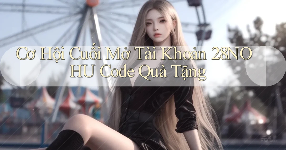 cơ hội cuối mở tài khoản 28nohu code quà tặng