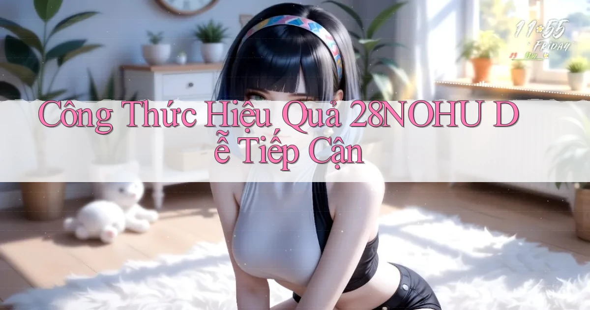 công thức hiệu quả 28nohu dễ tiếp cận