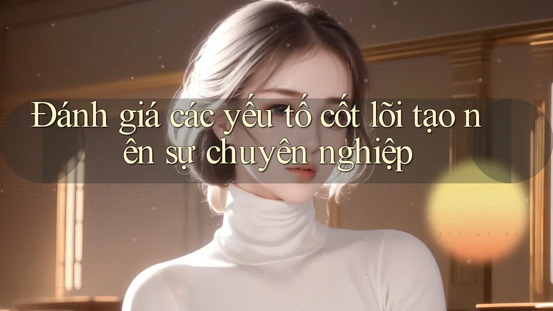 Đánh giá các yếu tố cốt lõi tạo nên sự chuyên nghiệp Đánh giá các yếu tố cốt lõi tạo nên sự chuyên nghiệp