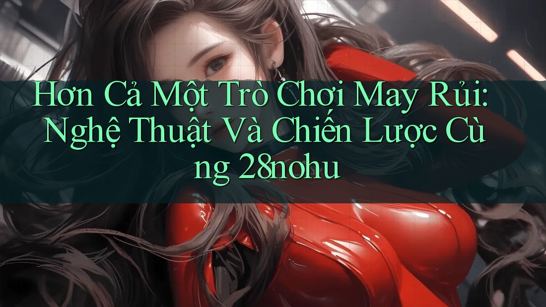 Hơn Cả Một Trò Chơi May Rủi: Nghệ Thuật Và Chiến Lược Cùng 28nohu