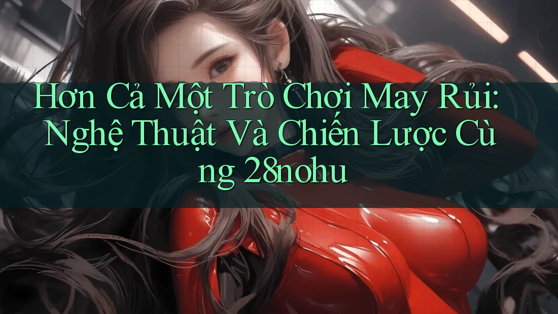 Hơn Cả Một Trò Chơi May Rủi: Nghệ Thuật Và Chiến Lược Cùng 28nohu
