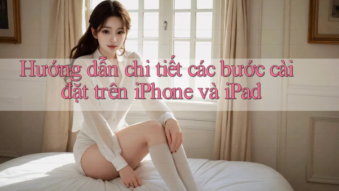 Hướng dẫn chi tiết các bước cài đặt trên iPhone và iPad