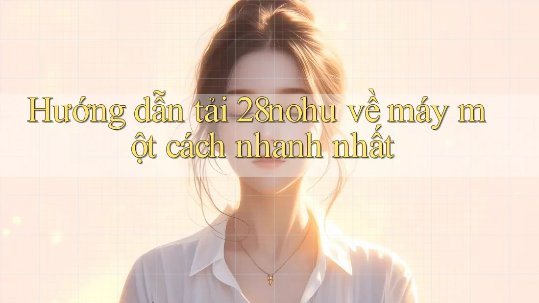 Hướng dẫn tải 28nohu về máy một cách nhanh nhất