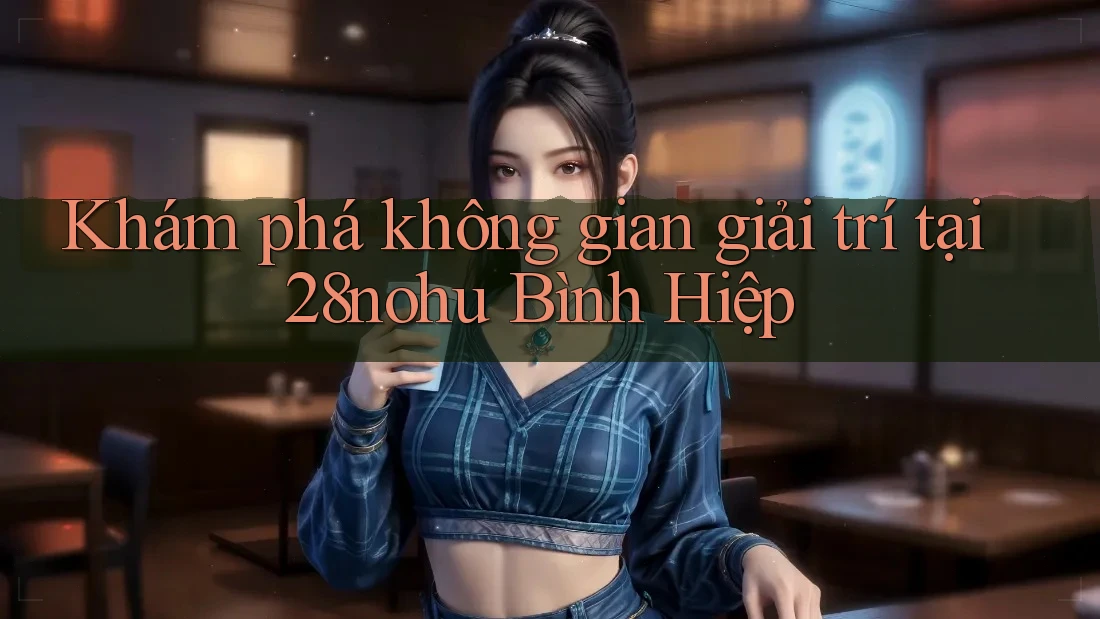 Khám phá không gian giải trí tại 28nohu Bình Hiệp