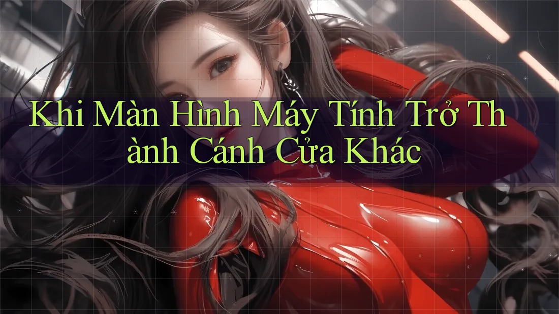 Khi Màn Hình Máy Tính Trở Thành Cánh Cửa Khác