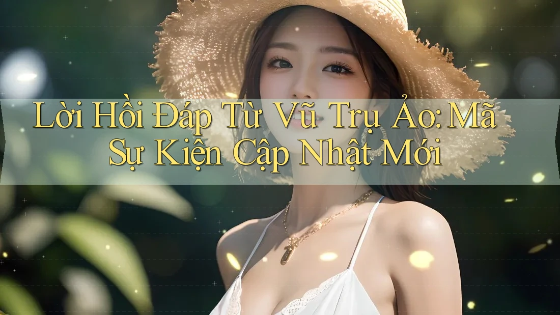 Lời Hồi Đáp Từ Vũ Trụ Ảo: Mã Sự Kiện Cập Nhật Mới