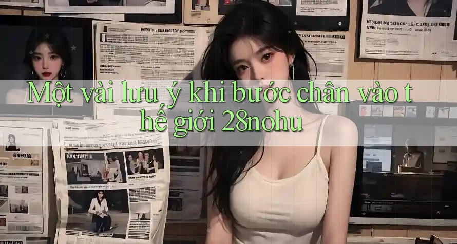 Một vài lưu ý khi bước chân vào thế giới 28nohu