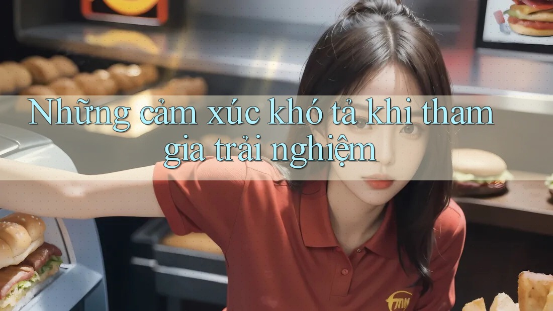 Những cảm xúc khó tả khi tham gia trải nghiệm