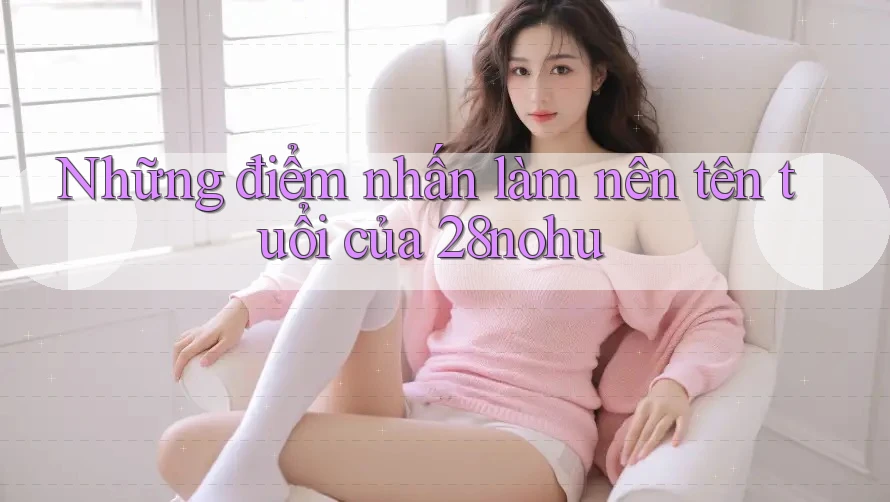 Những điểm nhấn làm nên tên tuổi của 28nohu