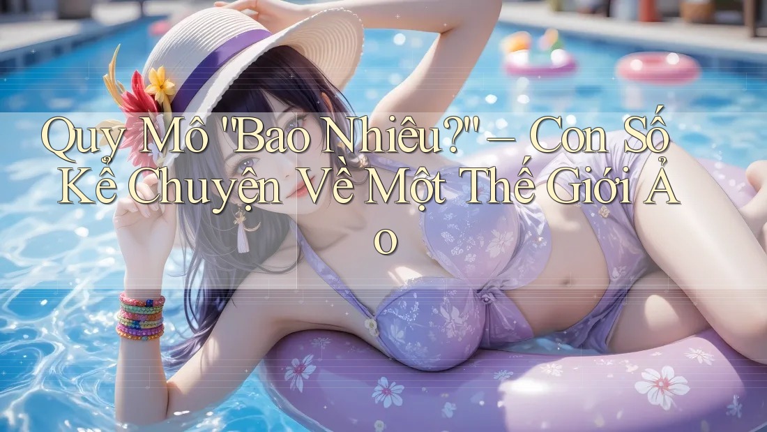 Quy Mô “Bao Nhiêu?” – Con Số Kể Chuyện Về Một Thế Giới Ảo