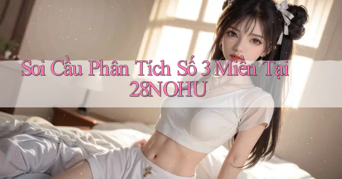 soi cầu phân tích số 3 miền tại 28nohu