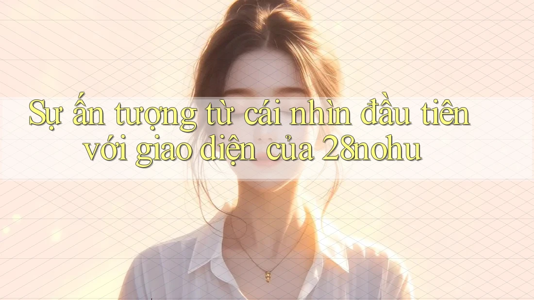Sự ấn tượng từ cái nhìn đầu tiên với giao diện của 28nohu