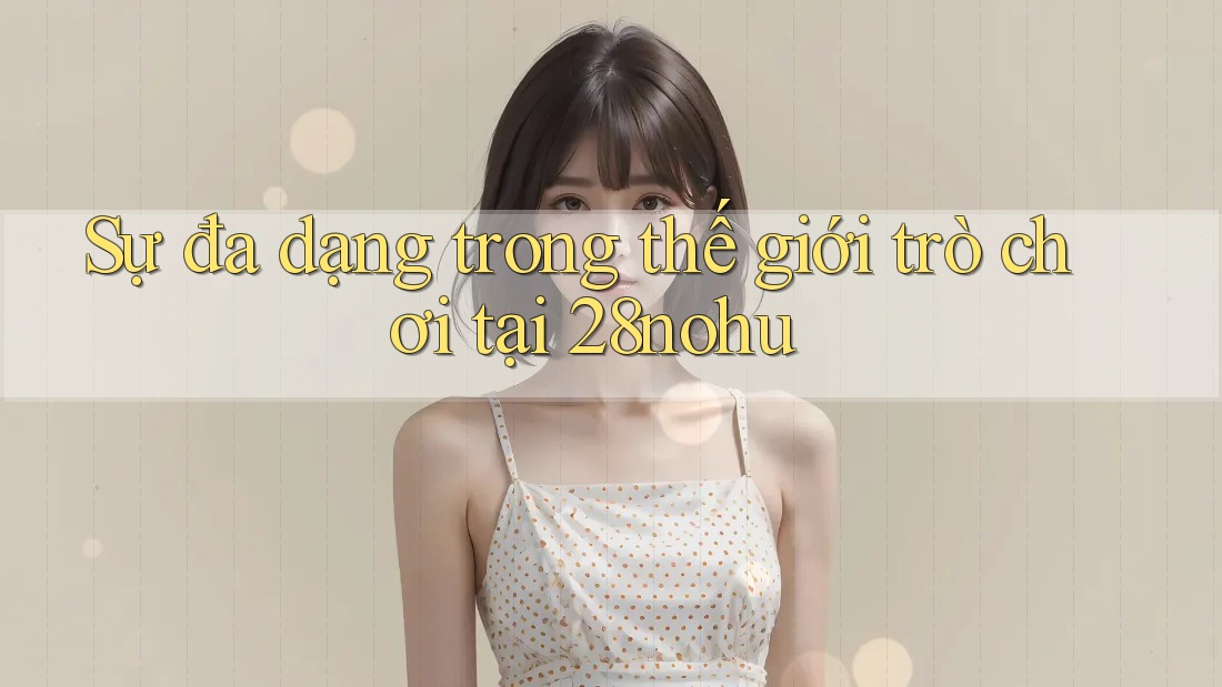 Sự đa dạng trong thế giới trò chơi tại 28nohu