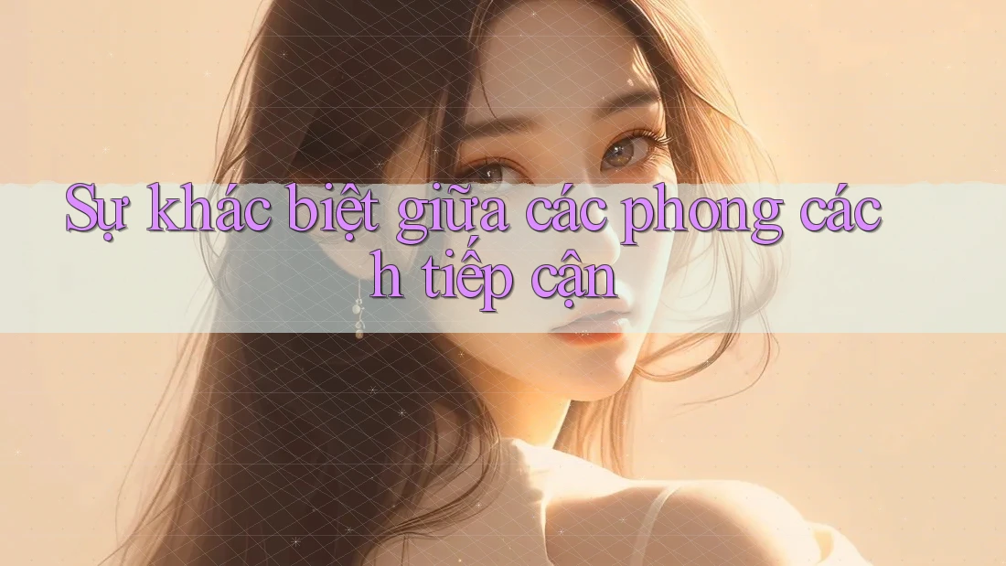 Sự khác biệt giữa các phong cách tiếp cận