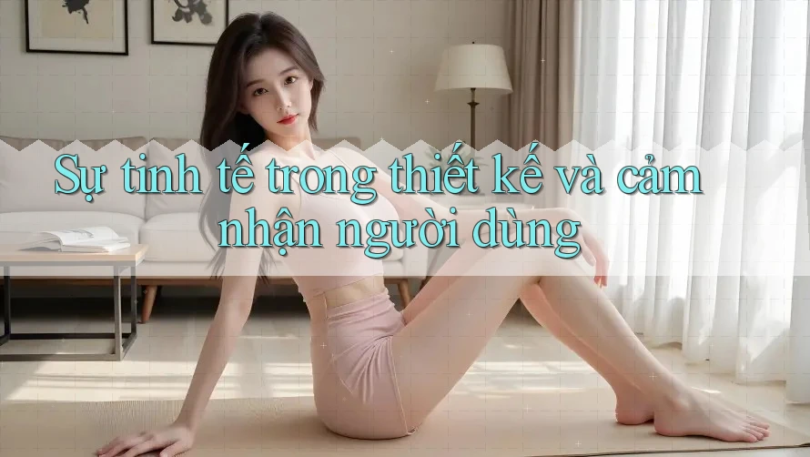 Sự tinh tế trong thiết kế và cảm nhận người dùng