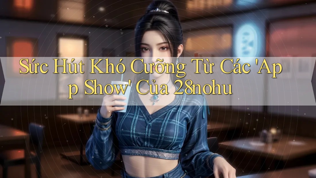 Sức Hút Khó Cưỡng Từ Các 'App Show' Của 28nohu
