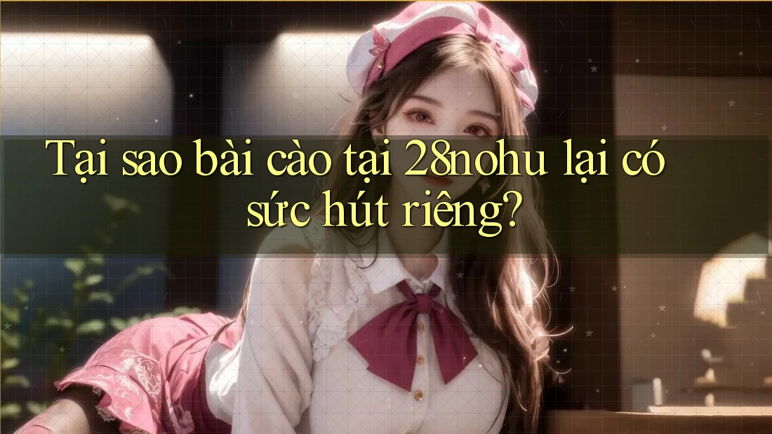 Tại sao bài cào tại 28nohu lại có sức hút riêng?
