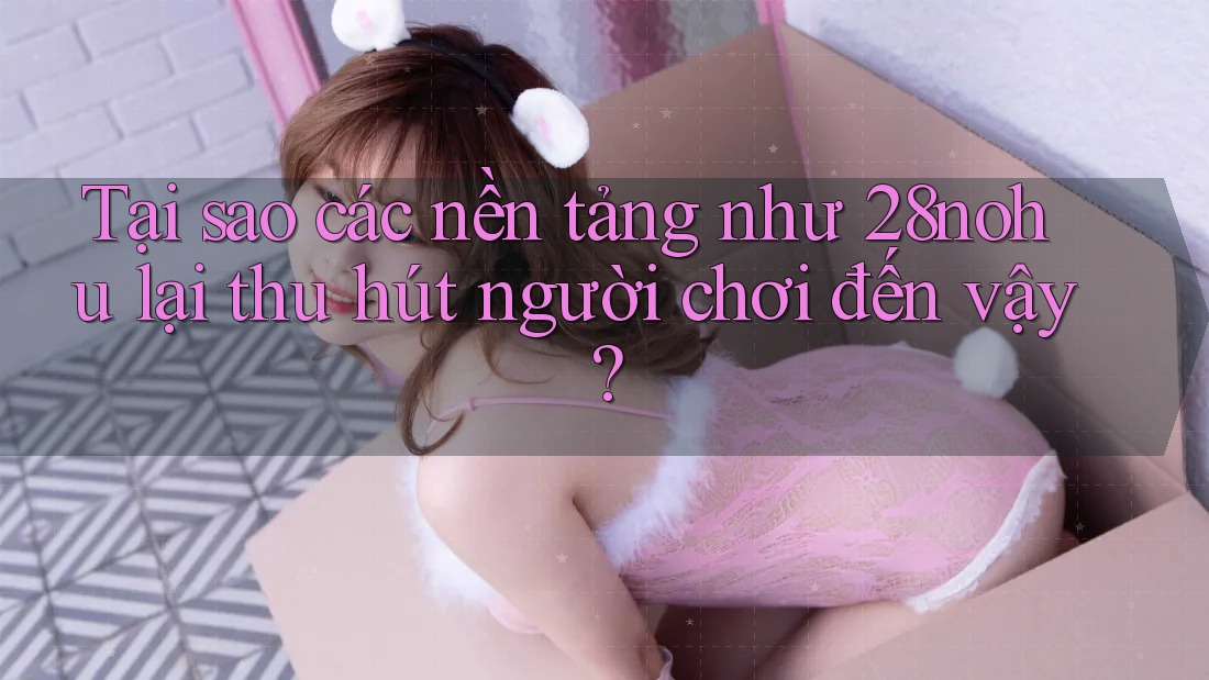 Tại sao các nền tảng như 28nohu lại thu hút người chơi đến vậy?