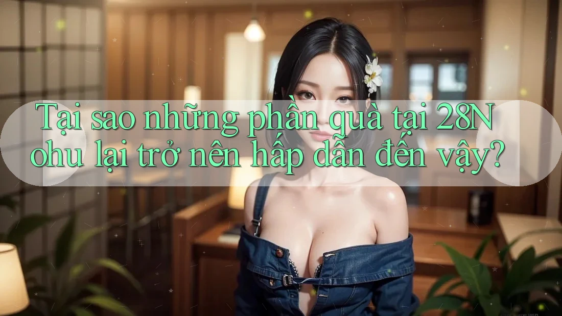 Tại sao những phần quà tại 28Nohu lại trở nên hấp dẫn đến vậy?