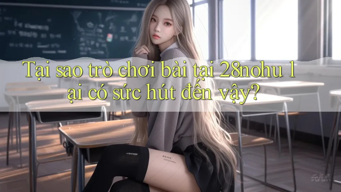 Tại sao trò chơi bài tại 28nohu lại có sức hút đến vậy?